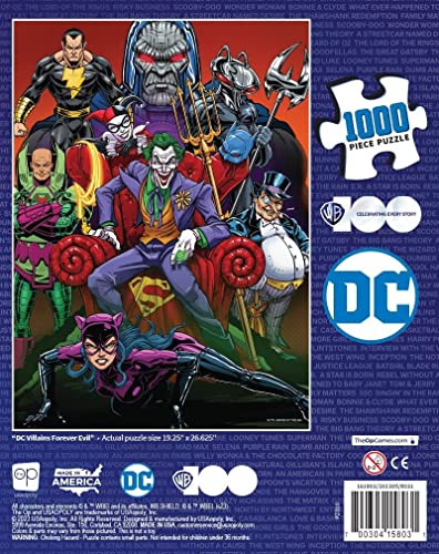 Usaopoly PZ010-847-002300-06 Dc Villains Forever Evil 1000 Piece Jigsaw Puzzle | Celebrating Wb 100 | Officially Licensed Dc Comics Universe Merchandise thumb #6
