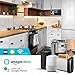 Smart Plug ESICOO - Plug A Certified Compatible with Alexa, Echo & Google Home & WiFi 2.4G - Only Cloud Intelligence App (4-Pack)