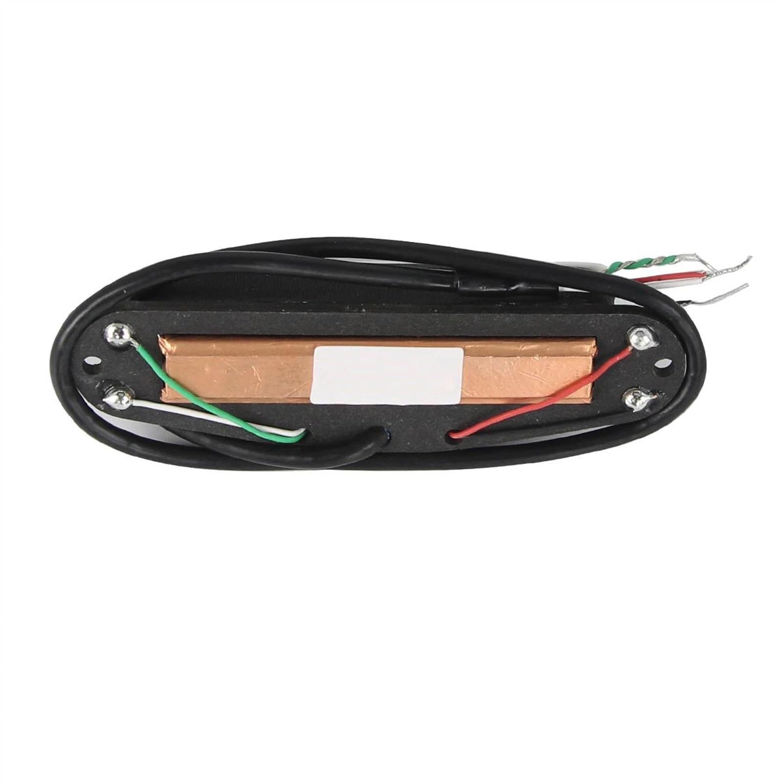 E-Gitarre Pickups Set 3PCS Alnico 5 SSH E-Gitarre Pickup Set Schienen Single Coil Humbucker Pickups Schwarz