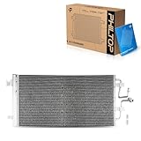 PHILTOP Air Conditioning A/C Condenser for Chevy Impala 2006-2011 3.5L/3.9L, Pontiac Grand Prix 2006-2008 3.8L, Buick LaCrosse 2006-2009 3.8L, Chevy Monte Carlo 2006-2007 3.5L, Replace# 3467,89018841