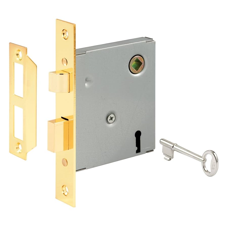 Prime-Line E 2294 Vintage Style Indoor Mortise Lock Assembly