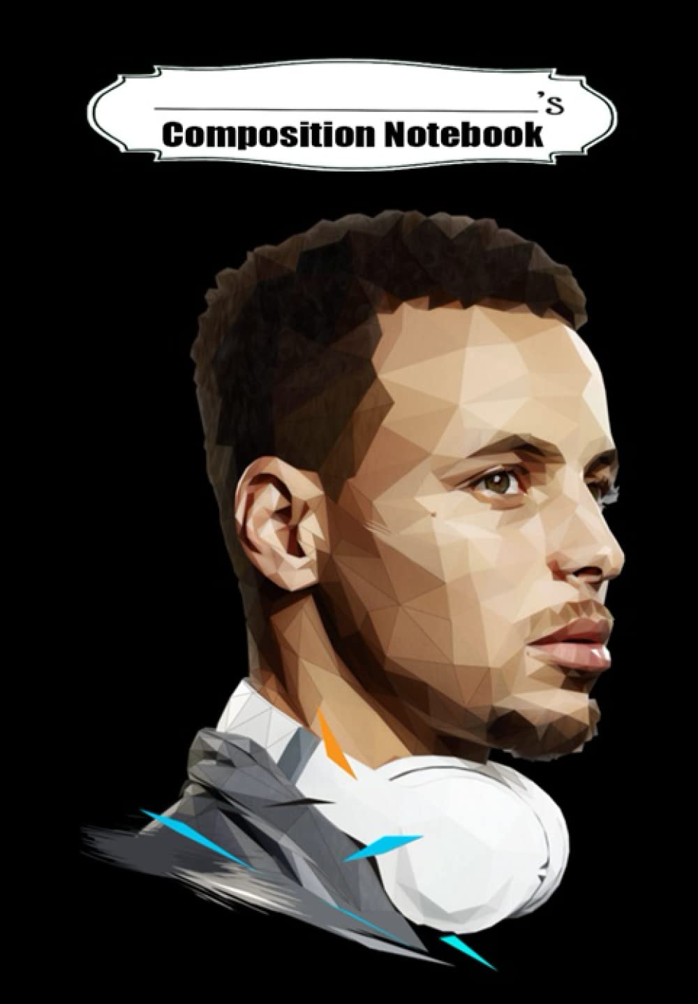 Composition Notebook: Steph-Curry Essential, Journal 6 x 9, 100 Page Blank Lined Paperback Journal/Notebook