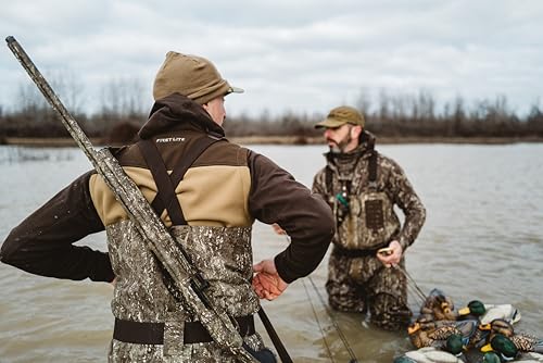 First Lite Men's Rugged Wool Zip Hoody - Durable Merino Wool Camo Hunting Jacket4