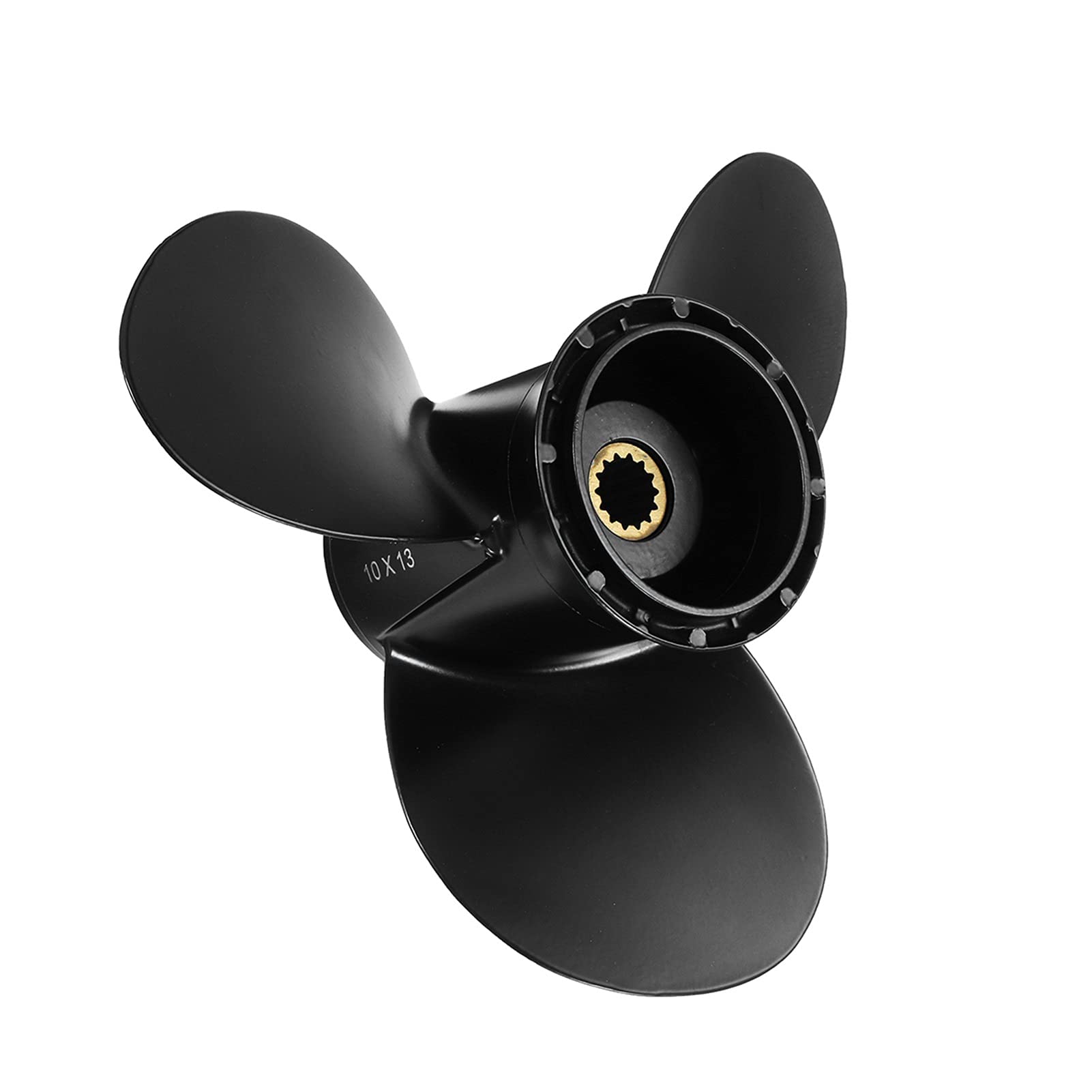 10 X 13'' Outboard Propeller, for, for Evinrude, for, for Johnson, 15-35HP 778863/175191 Marine Aluminum Alloy 14 Spline Tooth Boat Engine Propeller Blade