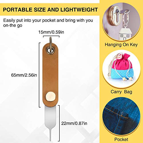 image for Weewooday 20 Pcs Sim Card Removal Tool Universal Sim Card Pin Card Tra