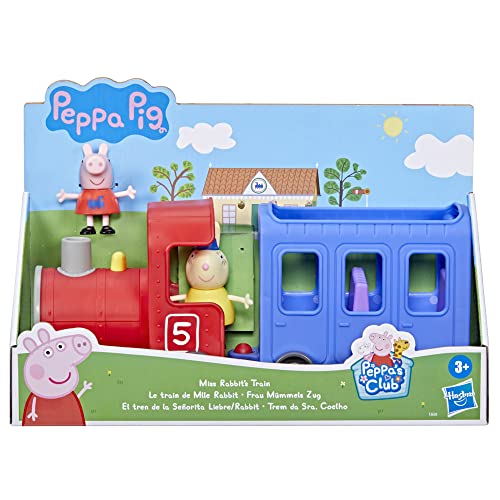 Veículo e Figuras Peppa Pig Peppa’s Adventures - Trem da Senhora Coelho - F3630 - Hasbro