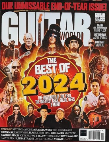 Guitar World Magazine January 2025 The Best Of 2024