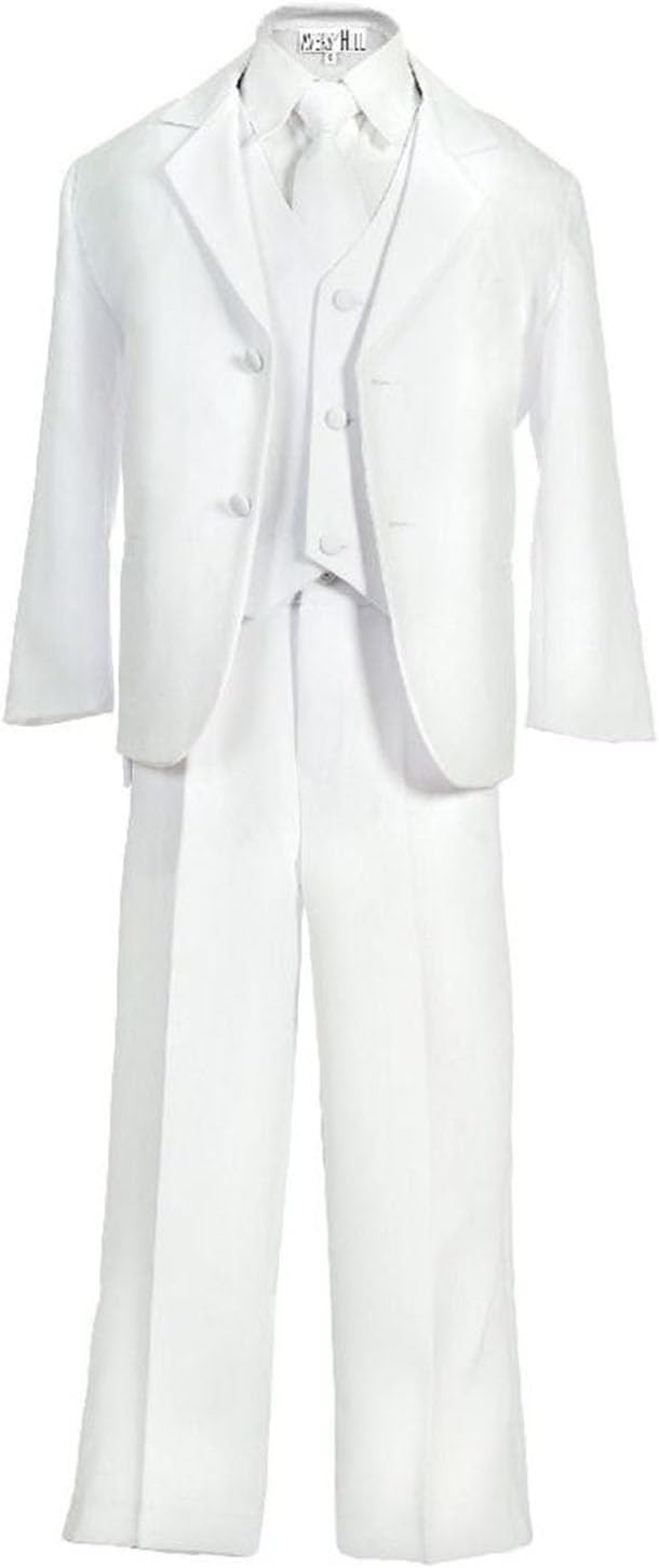 Boys' Teen Suit Three Pieces Set Tuxedos for Formal Dinner Party Activity Outfit Dresswear