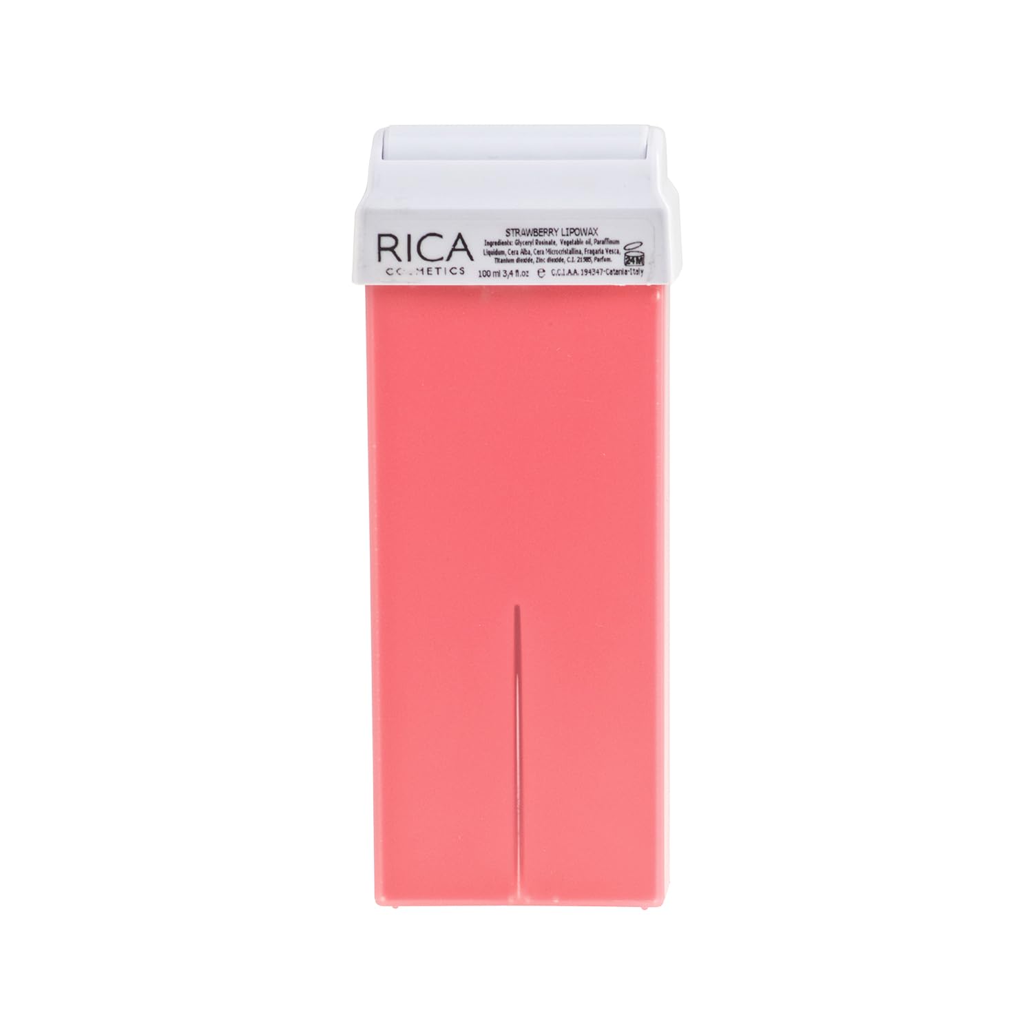 RICA Strawberry Roll On Wax Refill - 100 Ml, Pack Of 1, Women