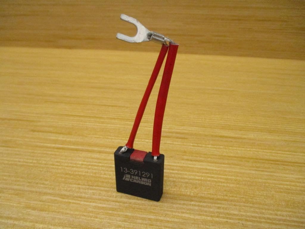 HELWIG 13-391291 .394 INCH X 1.26 INCH X 1.260, Carbon Brush, Grade H45, Split PAD