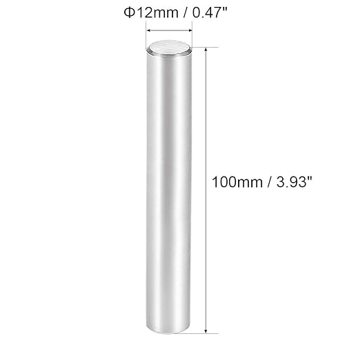 Miniatura 3 de uxcell Pasador de pasador de acero inoxidable 304 para litera, para cama, 0.472 x 3.937 in (aproximadamente 1532 pulgadas), 3 piezas