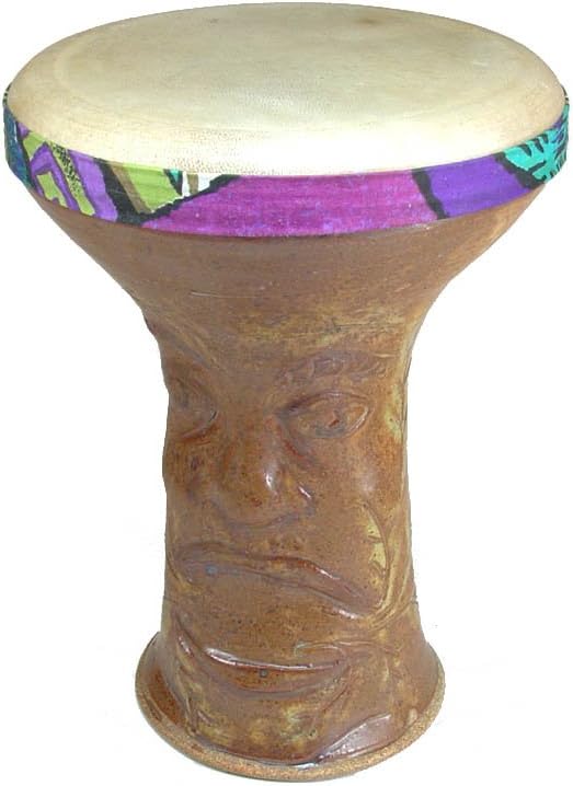 Greenman Doumbek Darbuka Belly Dance Hand Drum, Goat Skin Head