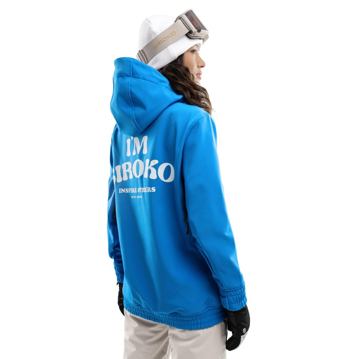 SIROKO Chaqueta para snowboard/esquí esquí y nieve W3-W Ollie Azul