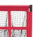 Pitching Net, 9 Hole Baseball Pitching Net with Strike Zone, Adjustable Height Baseball Target for All Skill Levels