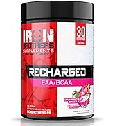 Recharged BCAA/EAA Electrolyte Powder | Dragon Fruit Amino Acids Supplement for Muscle Recovery |...