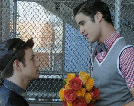 Amazon ブロマイド写真 海外ドラマ Glee グリー 見つめ合うブレイン ダレン クリス カート クリス コルファー ノーブランド品 アイドル 芸能人グッズ 通販