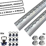 ✔ Klebekanal auf der Unterseite, für eine optimale und saubere Verklebung.