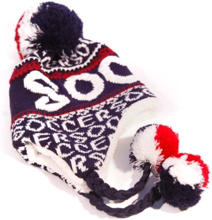 Robin Ruth Soccer Winter Hat | Deluxe Soccer Beanie | Be Noticed | Great for Soccer Moms + Dads