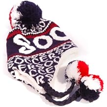 Robin Ruth Soccer Winter Hat | Deluxe Soccer Beanie | Be Noticed | Great for Soccer Moms + Dads