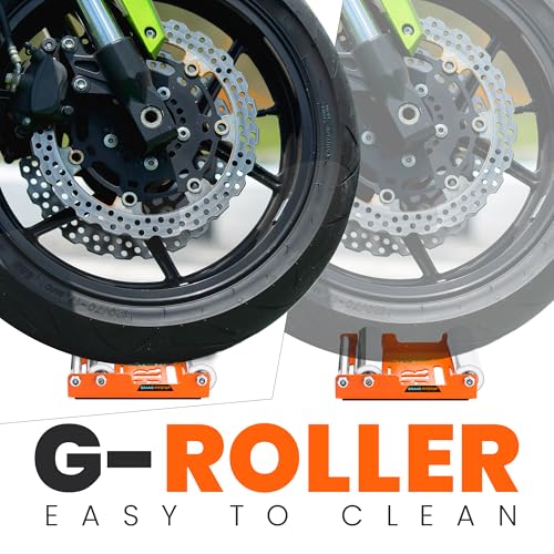 image for Grand Pitstop Motorcycle Wheel Cleaning Stand - Paddock Stand Replacem