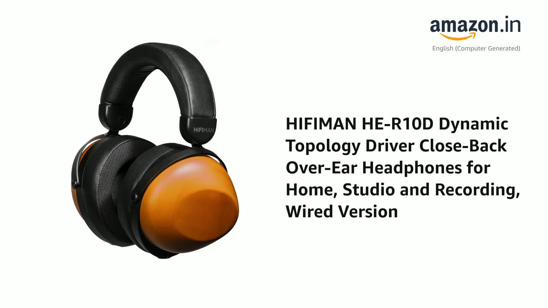 HIFIMAN HE-R10D Dynamic Topology Driver Close-Back Over-Ear