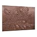 Kitchen Backsplash, Pine Cone Tree Branches Copper Backsplash Tile, Customizable Copper Backsplash Panel, Handmade Copper Backsplash Tile, Indoor Outdoor Wall Decor (Copper)