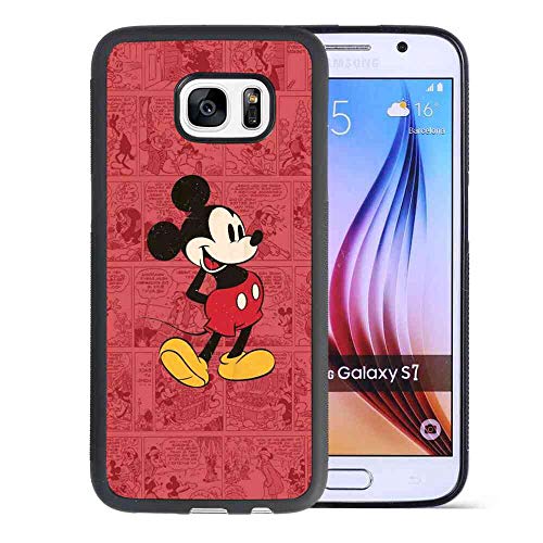 Cell Phone Case for Galaxy S7 (2016) 5.1inch Cartoon Classic Disney Icon Mickey