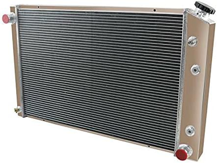 ECMRAD 4 Row Aluminum Radiator Replacement for 1981-1991 Chevy/GMC C/K C10 C20 C30 C1500 C2500 C3500, 62mm Core Performance Engine Cooling