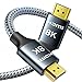 ARISKEEN 8K HDMI 2.1 Kabel 10M, 48Gbps High Speed Nylon Geflochtenes HDMI Kabel, Unterstützt 8K@60HZ, 4K@120Hz, Kompatibel mit PS5/4 TV Monitor Blu-ray Soundbar DVD Laptop MI 4 günstig Kaufen-ARISKEEN 8K HDMI 2.1 Kabel 10M, 48Gbps High Speed Nylon Geflochtenes HDMI Kabel, Unterstützt 8K@60HZ, 4K@120Hz, Kompatibel mit PS5/4 TV Monitor Blu-ray Soundbar DVD Laptop
