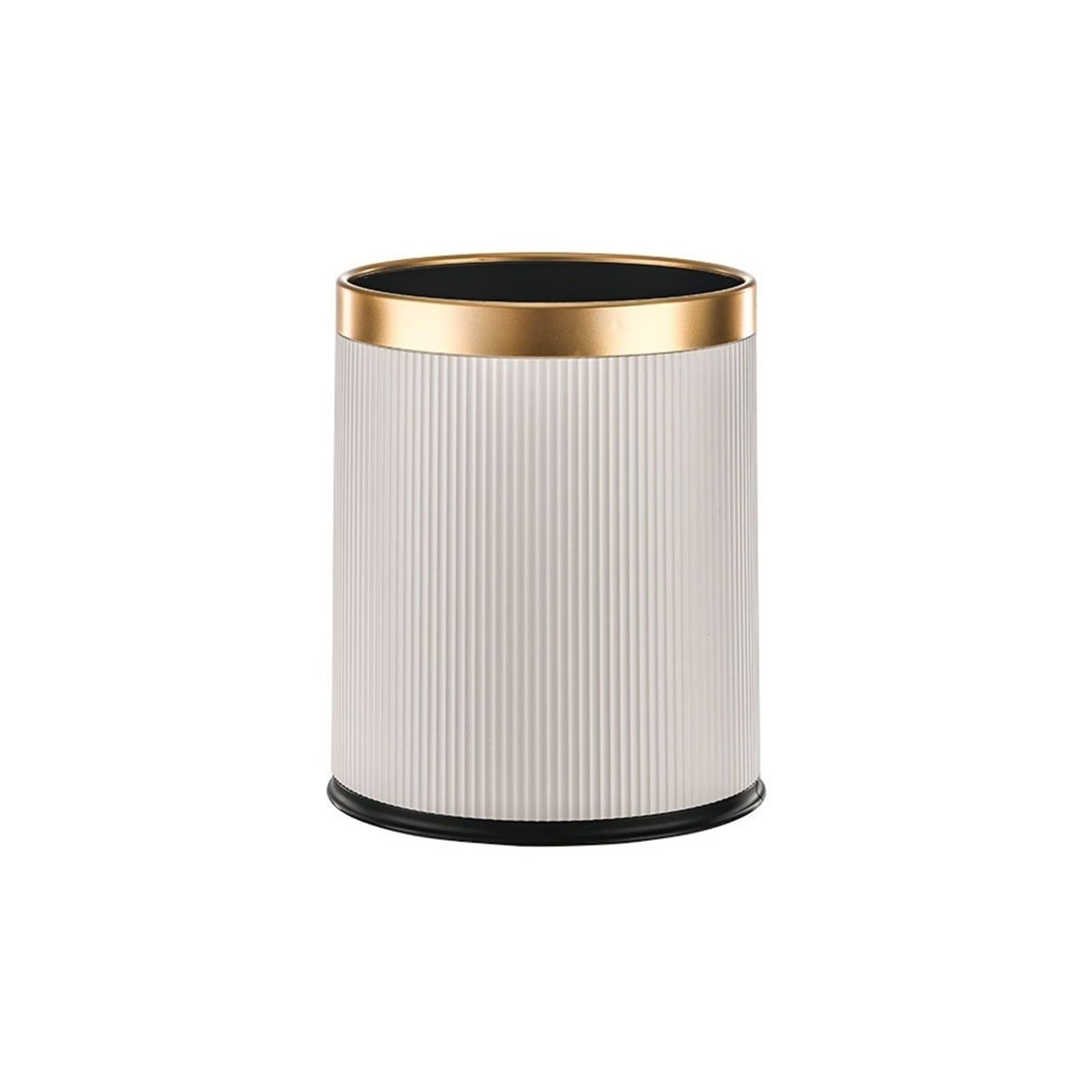 Garbage Bin Office kitchen trash can(White)