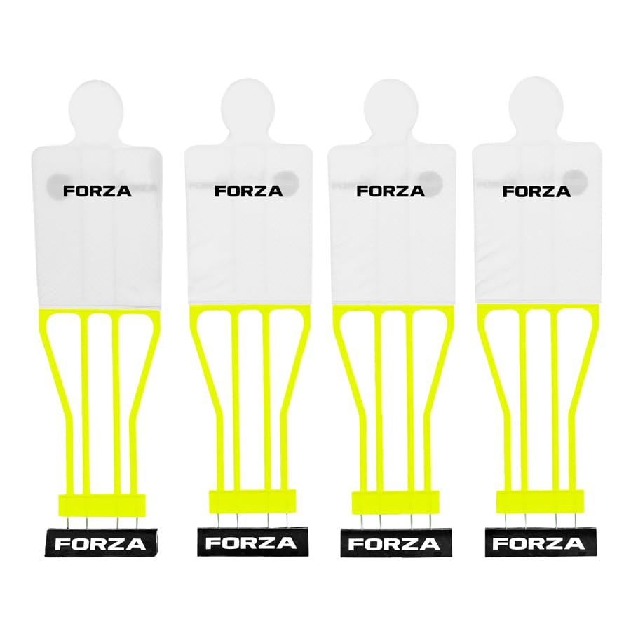 FORZA Ropa de maniquí Free Kick [Paquete de 4] | Tela de poliéster de alta calidad, compatible con maniquíes senior, Elite HD y Airflow
