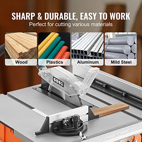 VEVOR 10-inch 15-Amp Table Saw
