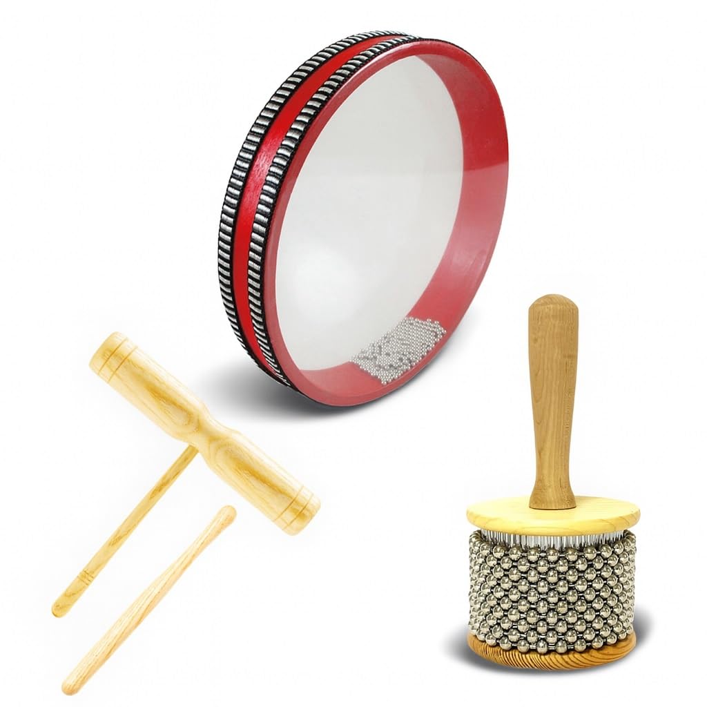 パーカッション・打楽器 TOMOSAWA Amazon.co.jp: S.T.S.G 打楽器 3点セット パーカッション カバサ