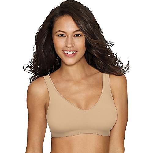 Hanes womens Comfort Evolution ComfortFlex Fit Wirefree Bra(G796)-Nude-M