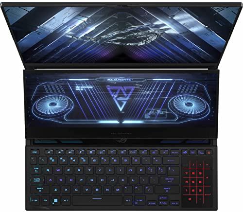 Image of ASUS ROG Zephyrus Duo 16 165Hz Gaming Laptop (AMD Ryzen 9 6900HX 8-Core, 64GB DDR5 4800MHz RAM, 2TB PCIe SSD, GeForce RTX 3080 Ti,RGB Backlit KB,WiFi 6E,Bluetooth 5.2,W11 Pro) w /Hub