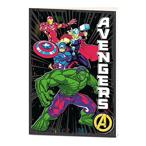 Pyramid International Marvel The Avengers A5 Exercise Notebook with Graph Squares Pages - Official Merchandise