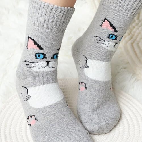 Calcetines térmicos de felpa para descansar en casa y cabañas este invierno 7
