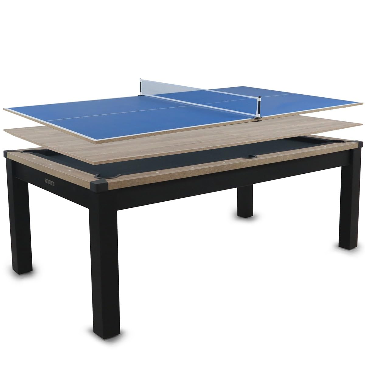 Pegasi Billardtisch 7ft Florence - Billardtisch 7ft - Tischbillard - Pool Table für Erwachsene - Indoor - Premium Qualität - Holz - Schwarz