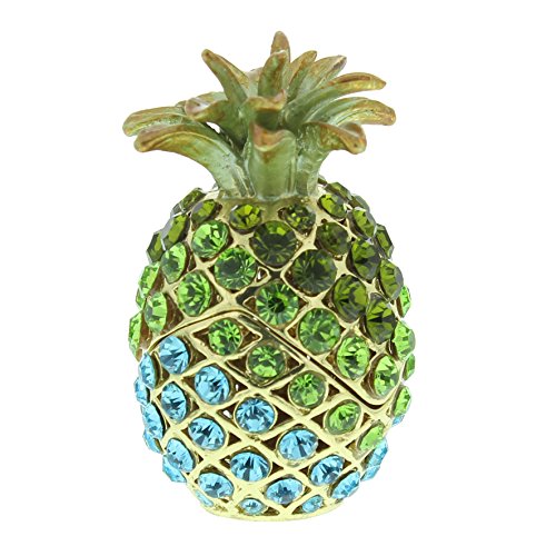 Image of Treasured Trinkets by Juliana - Pineapple Green/Blue Crystal