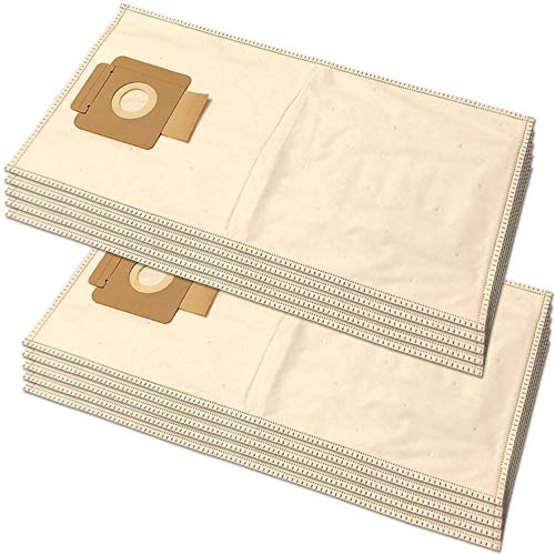 PakTrade 10 Microfibra Bolsas de Aspiradora para Kärcher BV 5/1 - BV 5/1 BP - BV 5/1 BP Pack