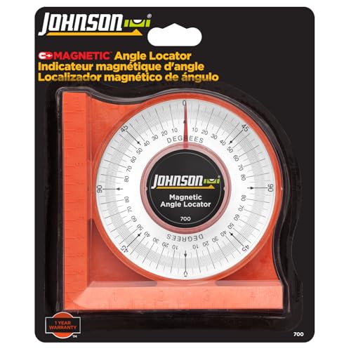 Image of Johnson Level & Tool 700 Magnetic Angle Locator, Orange, 1 Locator