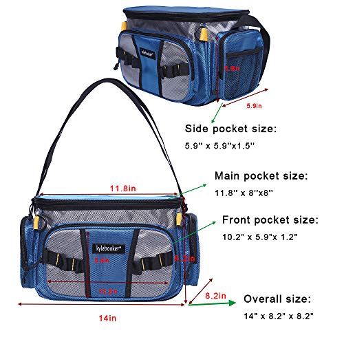 Kylebooker Zubehör für die Aufbewahrung von Angelwerkzeugen Kleine Tasche für weiche Geräte – Bild 4