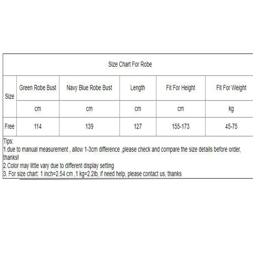RWRAPS Pijama de Terciopelo Bordado para Mujer Kimono Bata Solapa Albornoz de Gran tamaño Camisón (D 1)