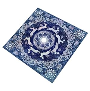 Mocoocouture Mystische Kaninchen Tarot Spielteppich