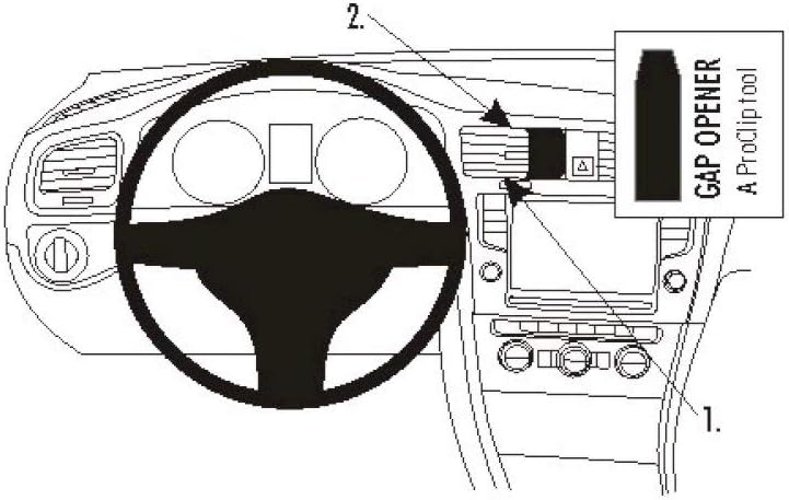 Brodit854889 ProClip Center Mount