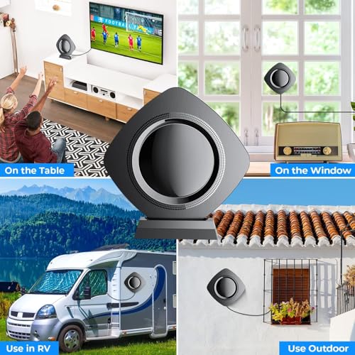 Plus de coupures d'image avec l'antenne TV longue portée pour capter partout