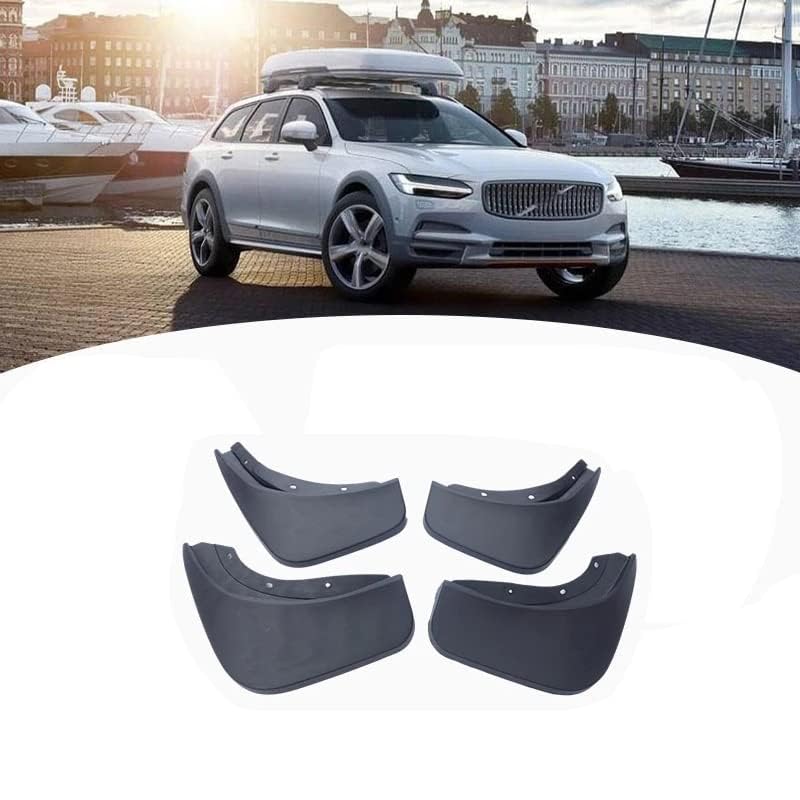 Dopasowane błotniki samochodowe błotniki i osłony przeciwbryzgowe, do Volvo V90 2016-2022, ochrona błotnika do opon samochodowych, bez wiercenia, bez taśmy