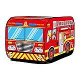 feuerwehrzelt mieten ≬[Hochklassige Materialien] Die zarten, leichten, langlebigen und langlebigen Pop-Up-Spielzelte sind leicht zu reinigen und halten garantiert dem Test der Zeit stand. Sie bestehen aus ausgewählten hochwertigen Stofffuttermaterialien.