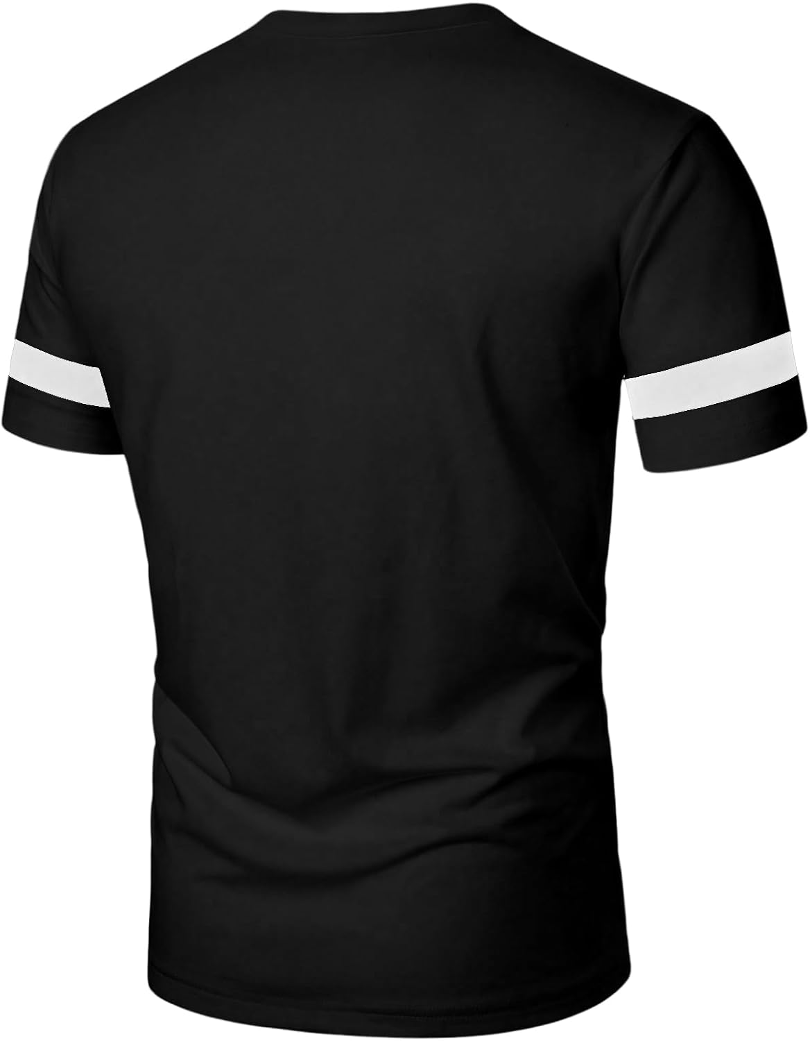 Verdusa Men's Short Sleeve Graphic Tees Letter Print Tee Crew Neck Tops Summer Muscle T Shirts - Image 2