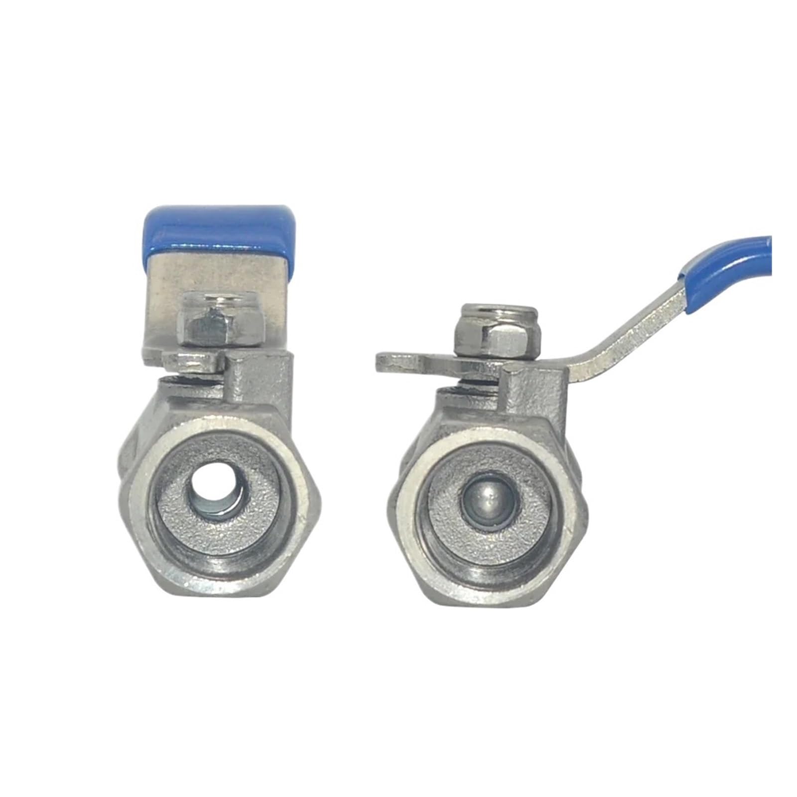 Válvula de bola de acero inoxidable de 1 pulgada BSP hembra para tuberías de agua SS304